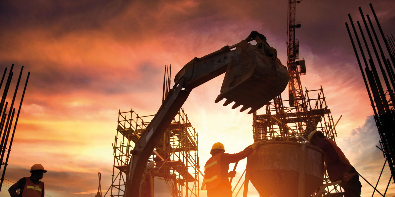 A picture of a construction site.