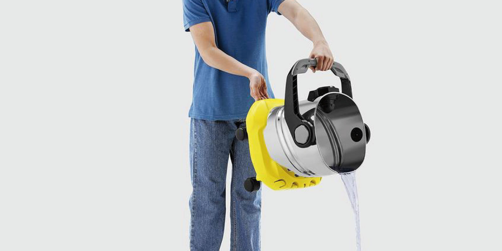 高潔吸塵機 WD 5 Premium 的三合一弓型手柄的圖片