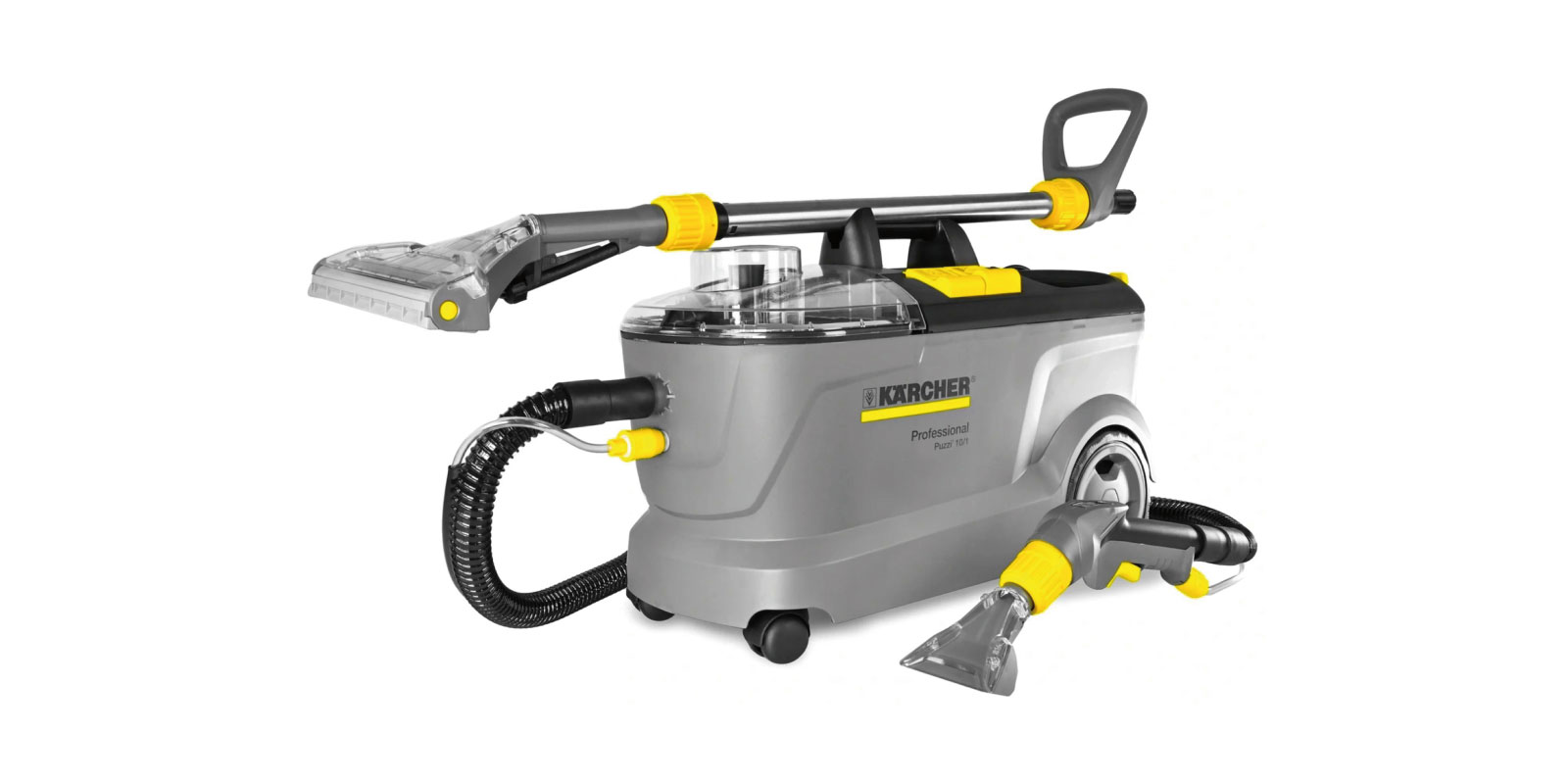 噴抽式地毯清洗機 Puzzi 10/1 的二合一容器的圖片。