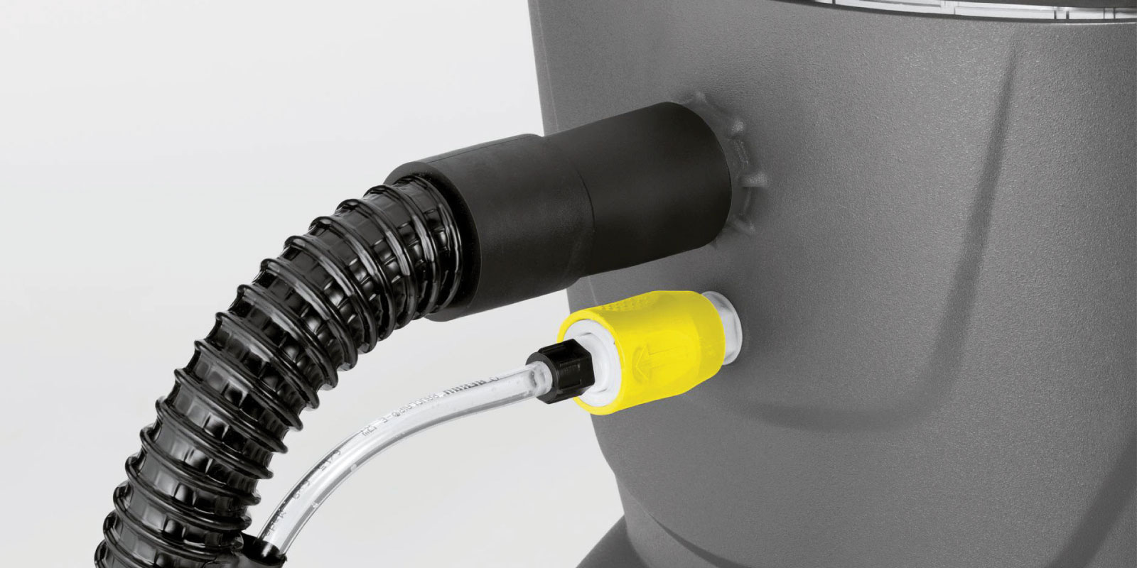 噴抽式地毯清洗機 Puzzi 10/1 的噴抽軟管的圖片。