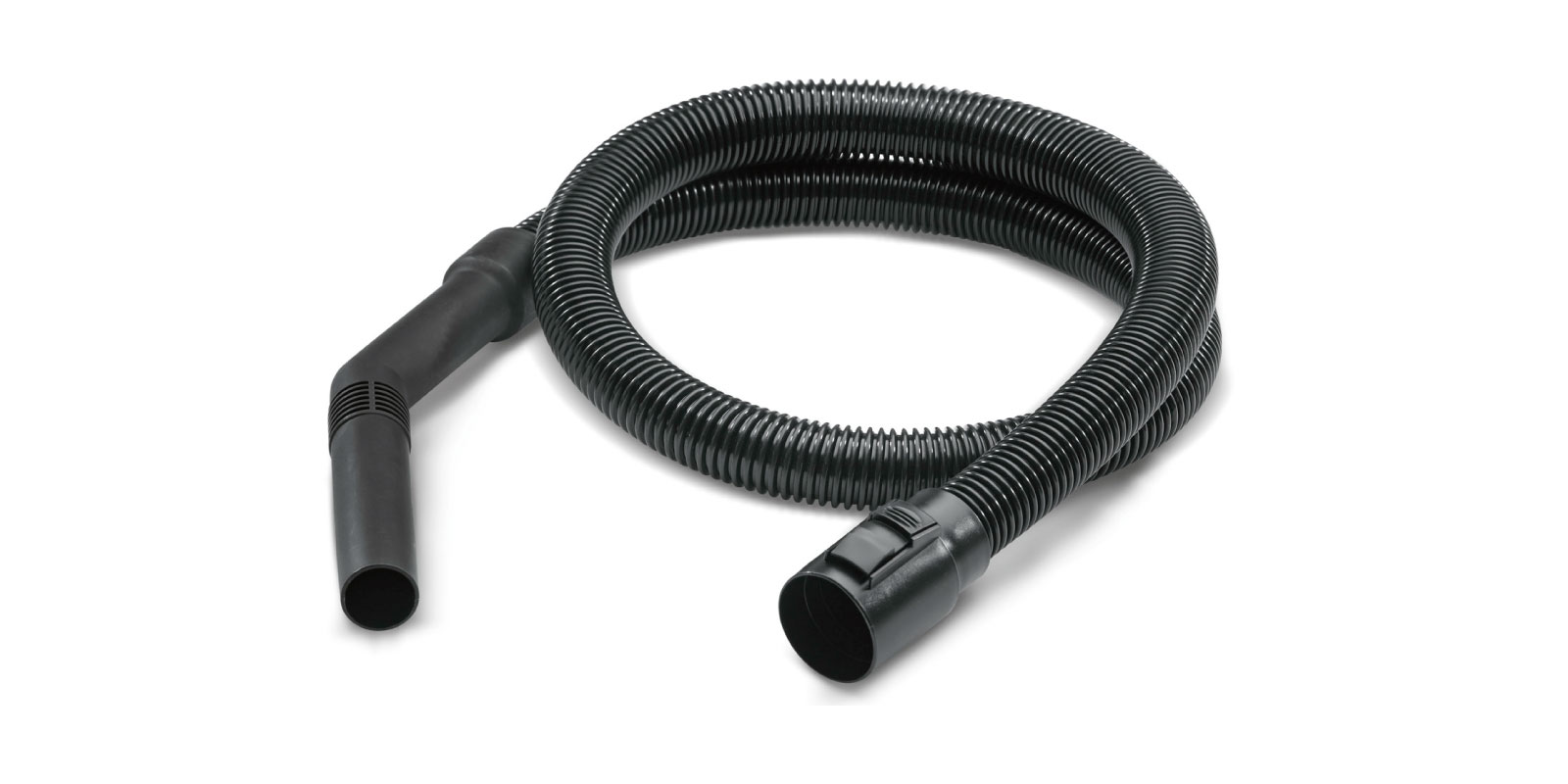 A picture of the suction hose with bend of the Kärcher wet and dry vacuum cleaner NT 30/1 Me Classic.