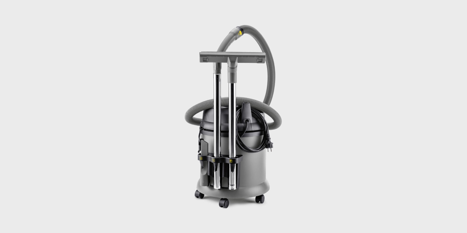 A picture of accessory storage of the Kärcher wet and dry vacuum cleaner NT 27/1.
